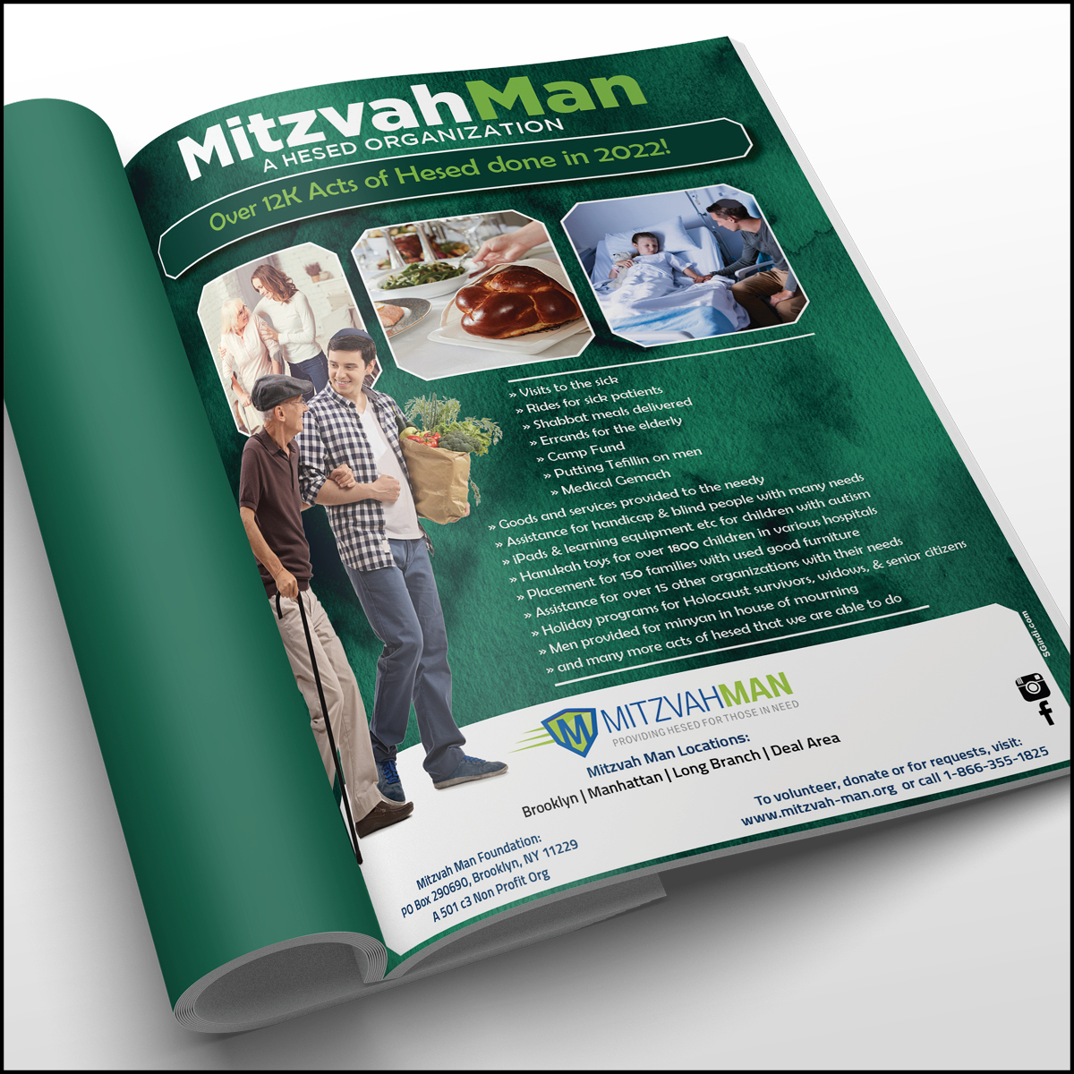 The Mitzvah Man – Magazine Ad