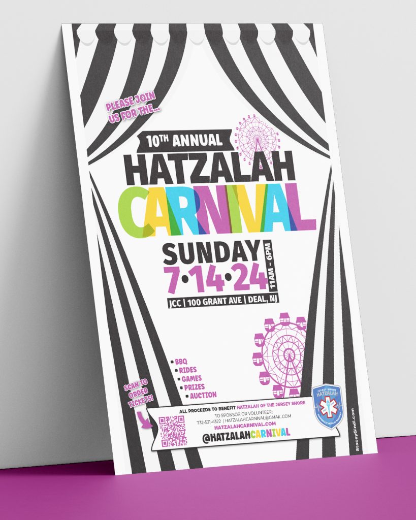 Hatzalah Carnival Poster